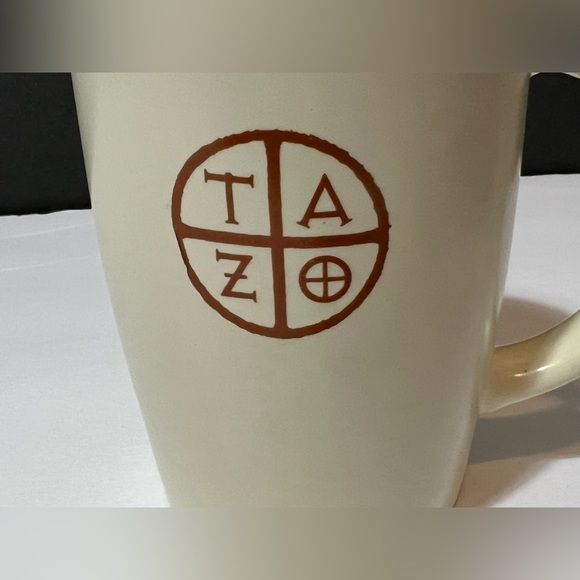 Starbucks Tazo Tea Coffee Java Mug Cup 11.8 oz Logo 2012 5" Tall Ceramic 2012 SB - Picture 6 of 9